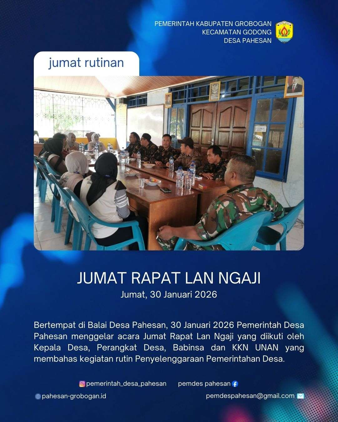 Rapat Jumat Lan Ngaji